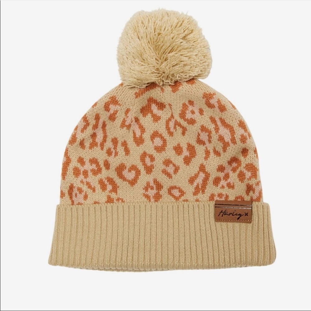 Hurley Vermont Pom Beanie NWT